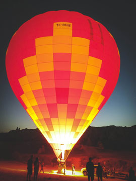 propane hot air balloon