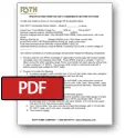 250˚F Steam Condensate Return Specification Form