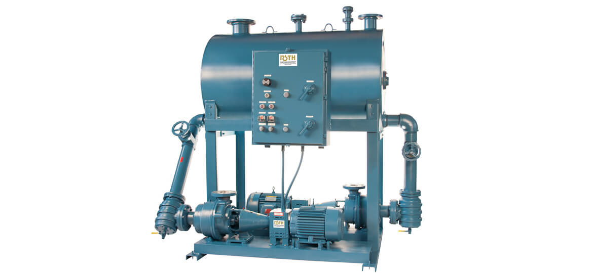 Horizontal Condensate Return to 400˚F